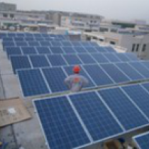 泰联居民家庭别墅屋顶6KW分布式太阳能光伏并网发电系统